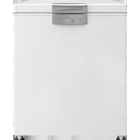 Beko HS221530N: Congelatore Orizzontale, Statico, 205 L, 75.1 cm. Capacità netta congelatore: 205 L, Classe climatica: SN-T, Capacità di congelamento: 12 kg/24h, Autonomia senza energia elettrica: ... (1/3)