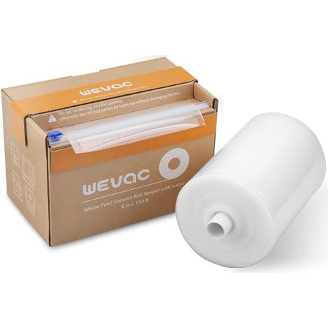 Rouleaux Sac Sous Vide Alimentaire 20x4500cm avec Boîte à Découper (1/5)