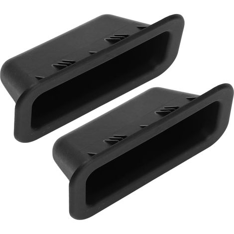 Garniture de Poignée de Coffre Noire, Couvercle Intérieur de Remplacement de Poignée Extractible pour 3, 5, CX - 5, avec Matériau ABS Robuste, Décor élégant pour Voiture, OE GJ6A (1/5)