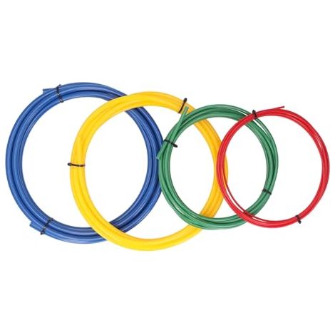 Lot de 4 cintres pour tubes en cuivre de climatisation (4 m) – Dispositif de cintrage en plastique PE avec manchon de cintrage intégré (1/5)