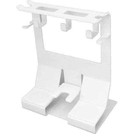 Station de tassage de café blanche, support de rangement pour cafetière, étagère multifonctionnelle de 58 mm (1/5)