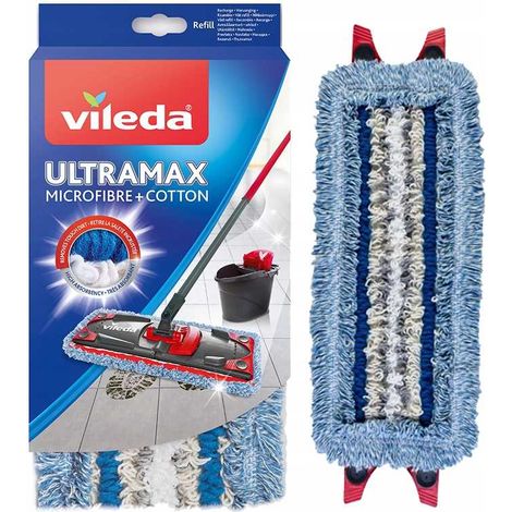 Inserto per mocio Vileda Ultramax Micro & Cotton
