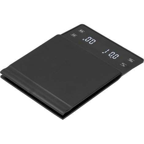 Balance de cuisine électronique avec minuteur intégré, écran LCD et capacité de pesée de 3 kg (1/5)
