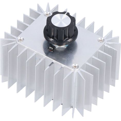Régulateur De Tension Thyristor - 5000 W - 23 A - 220 V Ac - 0 À 220 V Réglable - Pour Contrôle De Puissance - 1 Pièce (1/5)