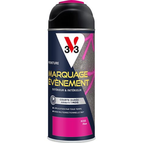 Peinture de marquage V33 Rose mat 500 ML