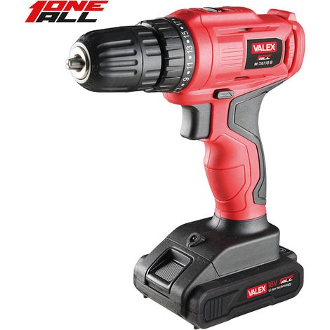 Perceuse-visseuse sans fil Valex "M-TA1 18 B" - 18V, avec batterie et chargeur