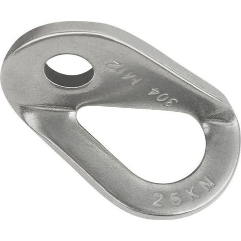 2 ganchos de anclaje, pitones de escalada, punto de anclaje fijo para espeleología al aire libre, clavo de roca, acero inoxidable 304, escalada, exploración, suspensión, otros deportes extremos. (1/3)