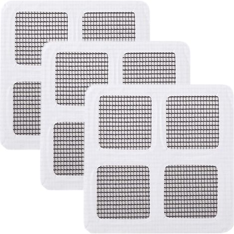 Kit de 3 pièces Ruban adhésif Moustiquaire, Patch auto-adhésif résistant à l'eau, Réparation fenêtre porte tente (1/5)