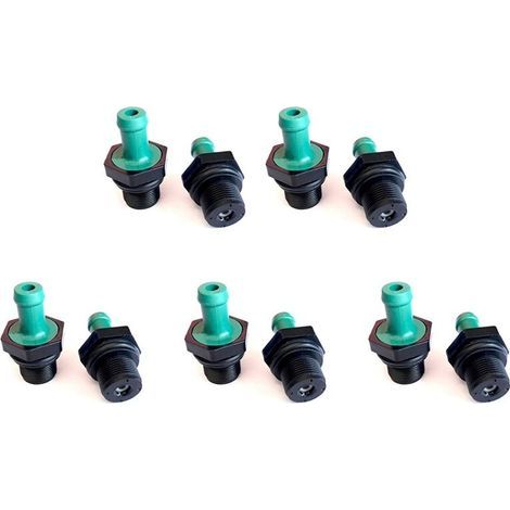 Kit d'assemblage de soupape PCV en 10 pièces, modèle 118108J102 - soupape de ventilation forcée du carter pour les modèles Nissan Altima, Maxima, G35 et FX35. (1/5)