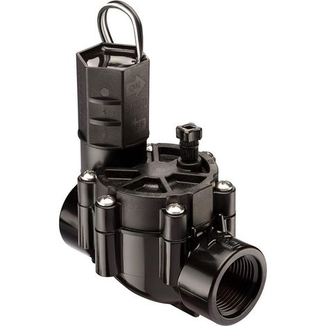 Vanne d'arrosage automatique en ligne CP100, filetage femelle 1", noir (1/5)