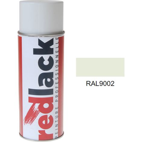 Aérosol de peinture – RAL 9002 Blanc gris – Mat – multisupport – Redlack