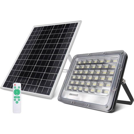 Proyector LED SOLAR PRO Slim 200W Litio 3,2V - 20000mAH, Blanco frío (1/5)