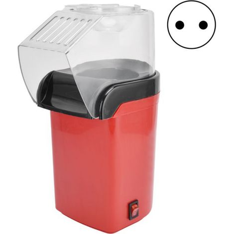 Machine À Pop-Corn - 1200 W - Revêtement Antiadhésif - Couvercle De Sécurité Alimentaire - Base Antidérapante En Caoutchouc - 1 Unité (1/5)