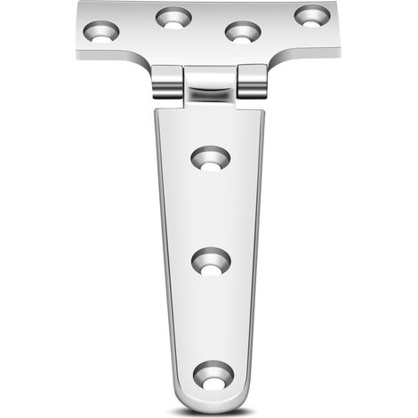 Bisagra tipo T de acero inoxidable - Bisagra de puerta duradera de 151x75 mm para uso doméstico (1/5)