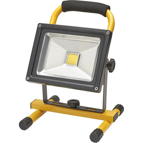 Faretto Led Ricaricabile da 30 Watt. Luce Bianca 4000º K IP 65 900 Lumen Con Maniglia Per Il Trasporto (1/5)
