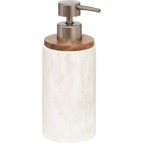 Distributeur de Savon Design "Côme" 19cm Beige