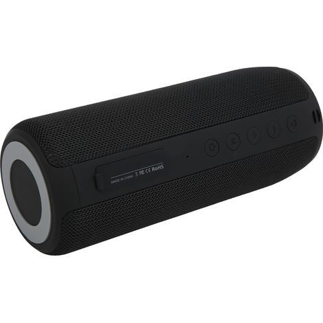 Mini enceinte Bluetooth sans fil portable stéréo avec basses profondes et lecteur de carte pour une utilisation en extérieur S51 Noir (1/5)