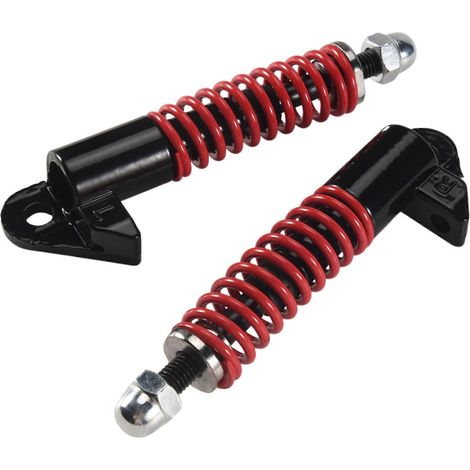 Amortiguador de suspensión de muelle para patinete eléctrico de 8 pulgadas, amortiguador delantero roscado a prueba de golpes, accesorios para patinete (1/5)
