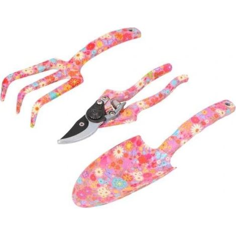 SET DI ATTREZZI DA GIARDINO FORESTER, 3 PEZZI
