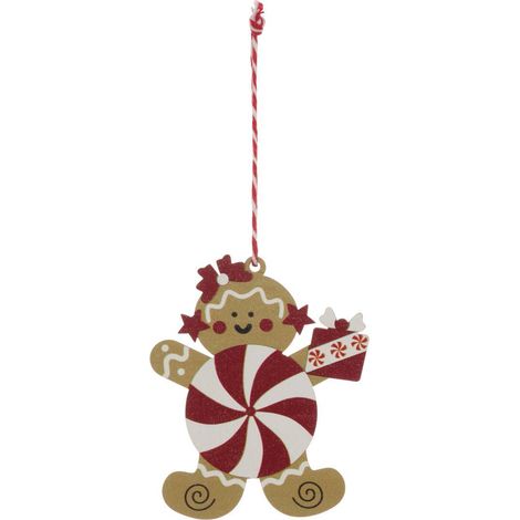 Adorno para el árbol de Navidad sobre un expositor de madera con forma de árbol y motivos gastronómicos - Feeric lights & christmas (1/5)