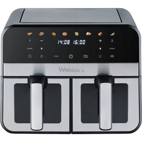 Friggitrice ad aria doppia, doppia camera, Weber in ceramica (1/5)