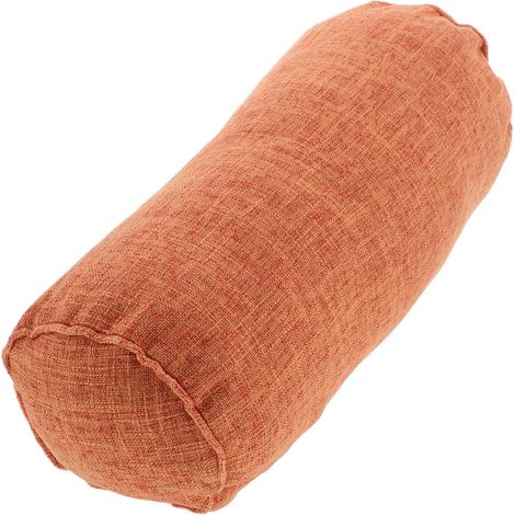 Nackenstützkissen Leinen Tragbar OUNONA Ergonomisches mit Rundes und aus Baumwoll Weicher Pp (1/5)