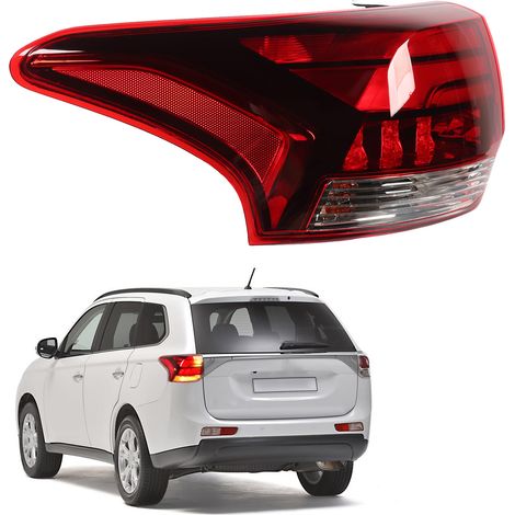 Die äußeren Rückleuchten sind für den Mitsubishi Outlander 2016-2022 (übergroß) links. (1/5)