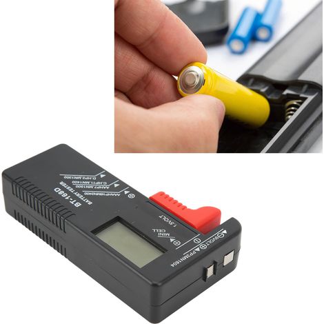 BT-168D Digitalanzeige-Batterietester: Zeigt die Leistung von AA- und AAA-9V-Batterien digital an und testet sie. (1/5)
