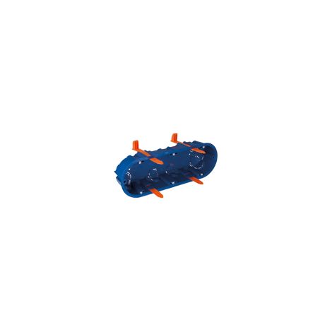 Scatola da incasso in tramezzo vuoto 3 elementi 219x68x46mm 6 ingressi per tubo diametro 20 SOLERA 5825GW