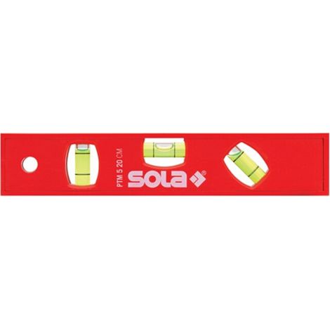 SOLA Wasserwaage Kunststoff PTM 5 20magnetisch