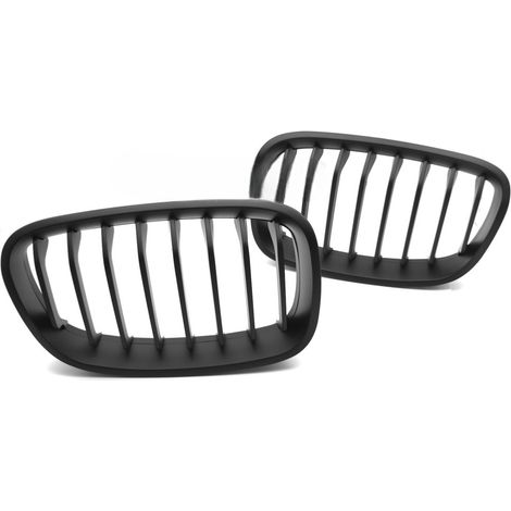 Grille calandre BMW serie 1 F20/F21 de 2011 a 2014 Noir Mat-42561838 (1/5)