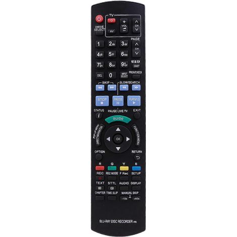 Fernbedienung für Panasonic N2QAYB000475 DMR-BW880 DMR-BW780 Blu-Ray Disc DVD-Player (1/5)