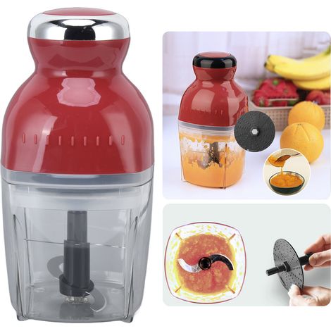Hachoir à viande électrique, hachoir à ail multifonctionnel domestique en acier inoxydable, hachoir à viande, robot culinaire, petit hachoir à viande, norme américaine 110 V (1/5)