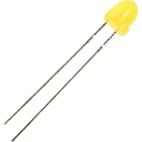 Kingbright LED bedrahtet Gelb Rund 5 mm 6 mcd 60 ° 30 mA 2.1 V