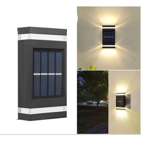 Applique murale Solaire LED Étanche IP65 Paquet de 2 Couleurs multiples (1/5)