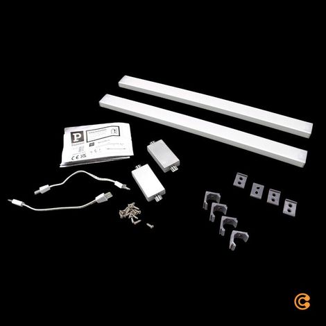 [NEUWERTIG] B-Ware Paulmann Unterbauleuchte Möbelleuchte LED Erweiterung Chrom Inline Set 35 cm (1/2)
