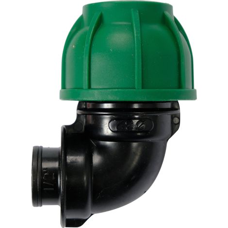 PP-Winkel 90° 32 mm x 1/2" IG für PE-Rohre