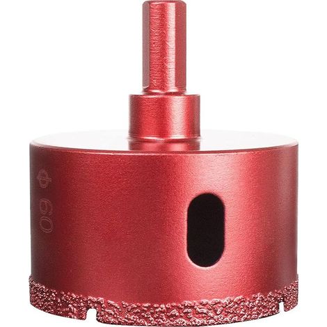 Diamantés Scie Cloche Foret, Coupe-Trou de Performance pour Verre/Tuile/Granit/Marbre (60mm) (1/5)