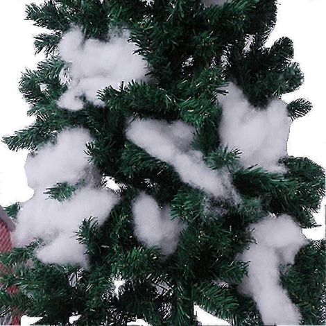 Christmas fake snow decorations, artificial snow decorations, winter village flexible indoor snow decorations, Christmas tree decorations. ZO (1/5)