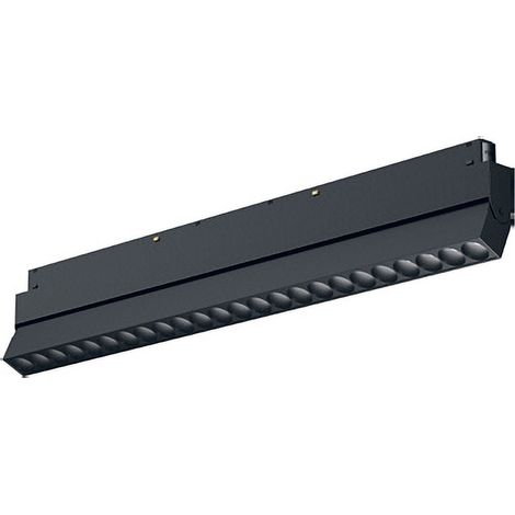 Module Led 24W 48V Orientable 3000K Non Dimmable Pour Rail Magnétique - Gealuce Gfa1312 - Structure Aluminium Noir (1/2)