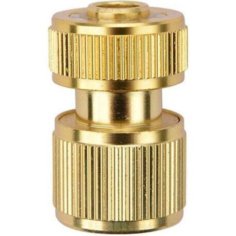 Raccord rapide de tuyau d'eau de pistolet à eau de connexion d'eau en alliage d'aluminium 1/2 (1/4)
