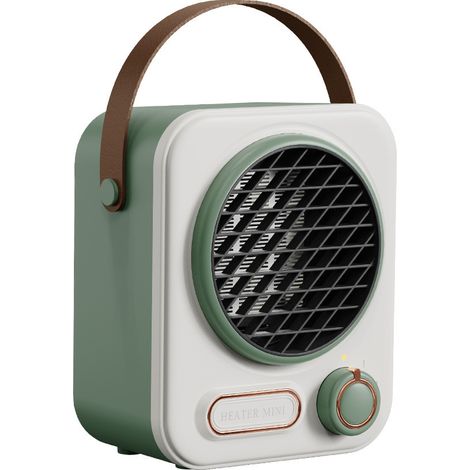 Desktop-Heizung, kleine tragbare Mini-Heizung für den Haushalt, kleine Heizung für das Büro, YMYNY (1/2)