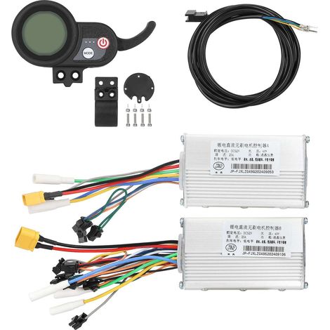 Kit de câble de connexion pour tableau de bord Jeep 52V25A à double entraînement, 6 conducteurs, tête plate, 36V-60V