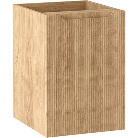 Meuble de rangement suspendu 1P L.40 cm effet chêne Hikora NOVO Furnidea (1/5)