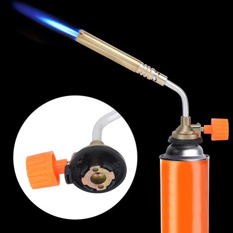 Tragbarer, windfester Gasbrenner mit 1300 °C Hitze zum Kochen und Backen (1/5)