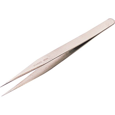 Draper 120mm Fine Point Straight Tweezers (19670) (1/5)
