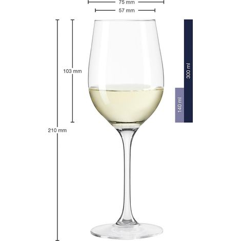 Weißweinkelch Ciao+ 310 ml 21cm