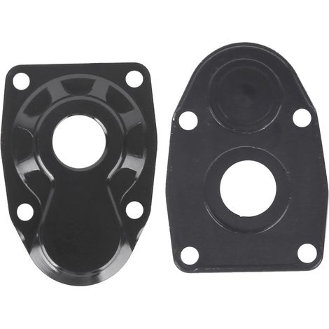 Capot de direction arrière en aluminium CNC pour Axial Capra SCX10 III 1/10, crawler RC noir (1/5)