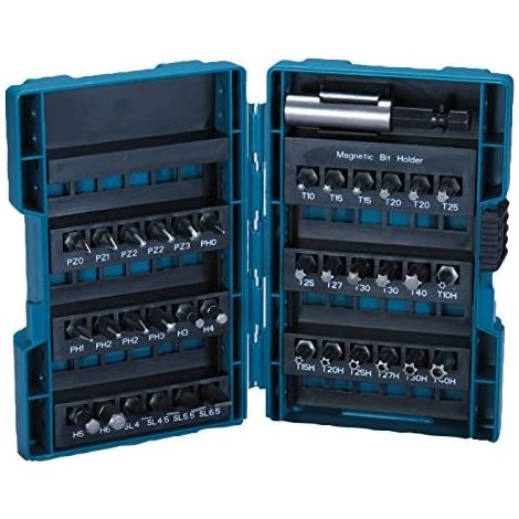 MAKITA B-28606 Estuche de puntas 37 piezas (1/4)