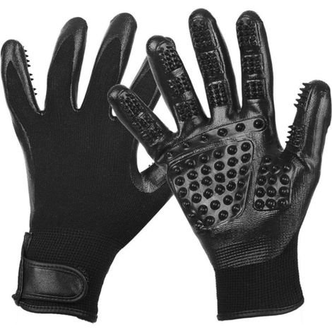 Gants de nettoyage et de beauté pour animaux Gants multifonctionnels pour le bain et le massage des animaux (1/5)